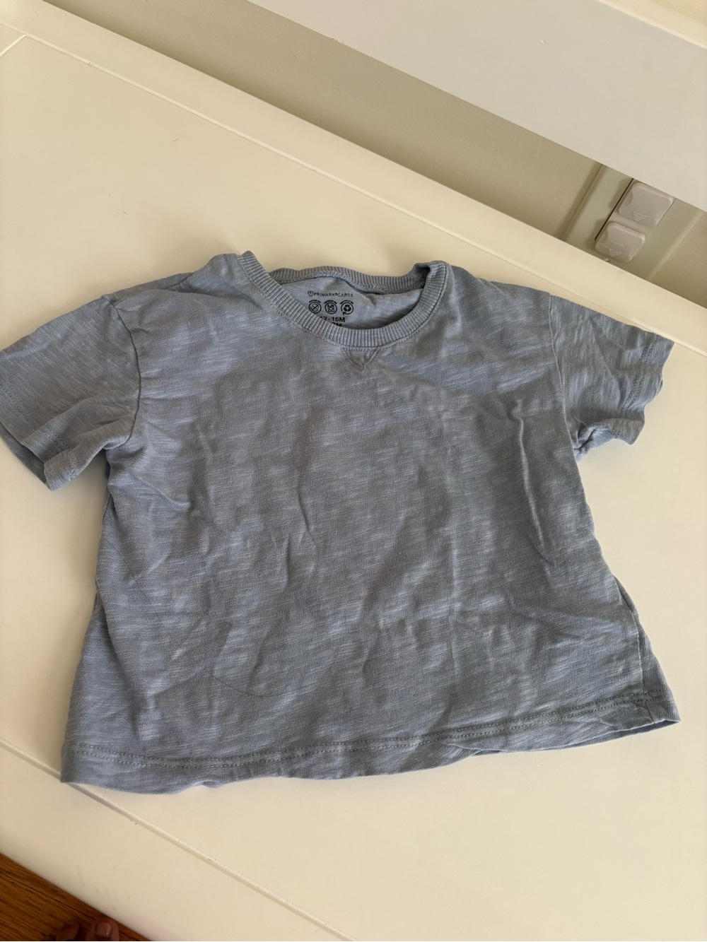 Primark Boys Light Blue Short Sleeve Tee